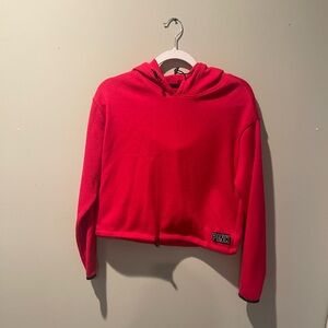 PINK Victoria's Secret Vibrant Red Hoodie Sweater